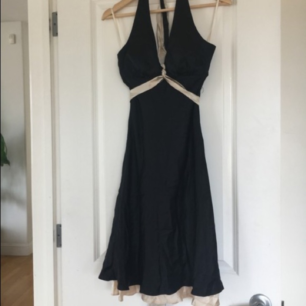 White House Black Market Halter Cocktail Dress